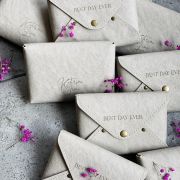 Wild Paper pouch with button for 8×12″ prints