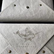 Wild Paper pouch with button for 4×6″ prints