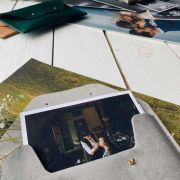 Simple Velvet pouch for 5×7” prints