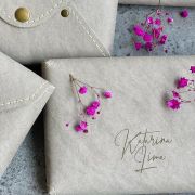 Wild Paper pouch with button for 4×6″ prints