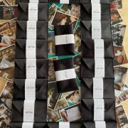 Simple Velvet pouch for 5×7” prints