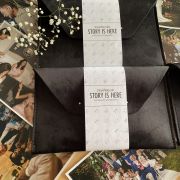 Simple Velvet pouch for 5×7” prints