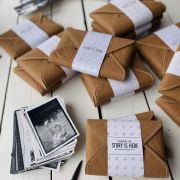 Wild Paper pouch with button for 4×6″ prints