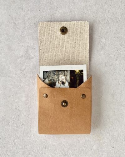 Instax Paper | button closing | size Instax Square | 8.6×7.2cm