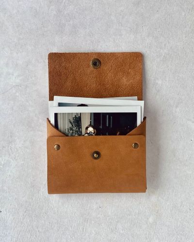 Instax Leather | button closing | size Instax Wide | 8.6×10.8cm