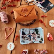 Velvet Envelopes for 4×6 inch prints: Embrace the Magic of Christmas with cozy velvet pouch and festive motives | Perfect holiday gift idea