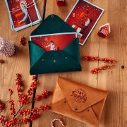 Velvet Envelopes for 4×6 inch prints: Embrace the Magic of Christmas with cozy velvet pouch and festive motives | Perfect holiday gift idea