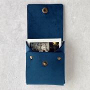 Instax Velvet | button closing | size Instax Square | 8.6×7.2cm | 3.4×2.8″ | velvet envelope for instax prints | handmade instant film pouch